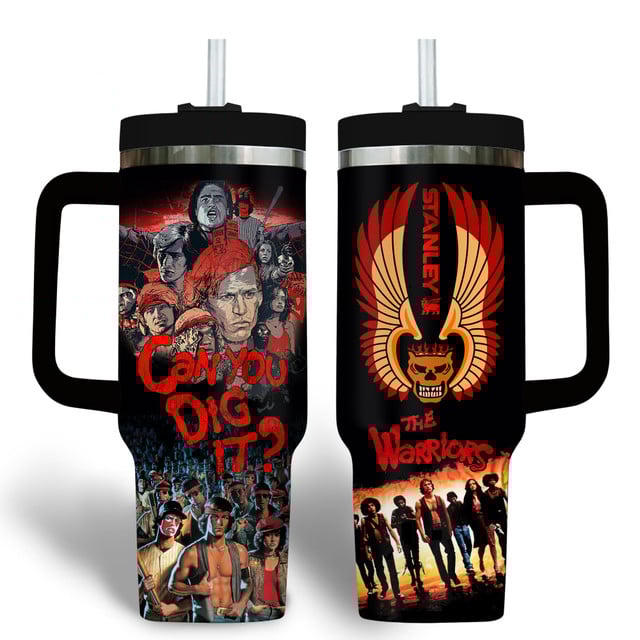 The Warriors "Can You Dig It?" Special Tumbler 40oz with Handle The Warriors "Can You Dig It?" Special Tumbler 40oz with Handle