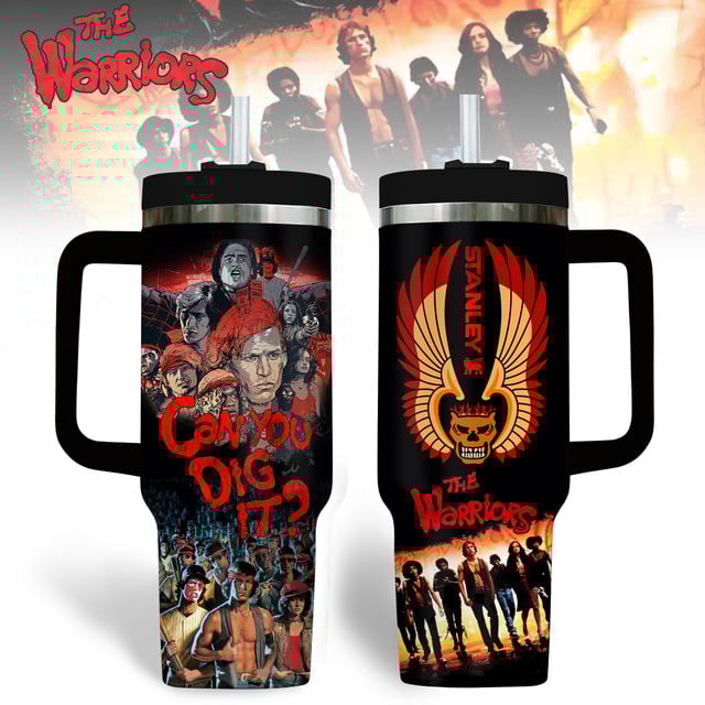The Warriors "Can You Dig It?" Special Tumbler 40oz with Handle The Warriors "Can You Dig It?" Special Tumbler 40oz with Handle