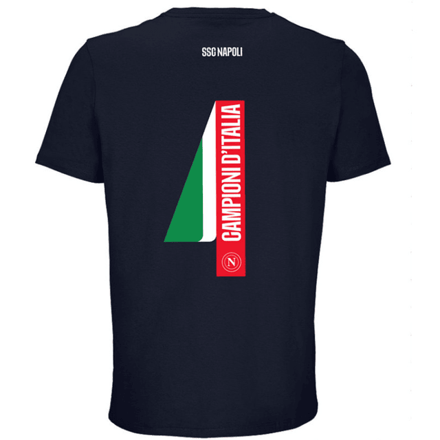 SSC Napoli T-Shirt Campioni d'Italia 2024/2025 SSC Napoli T-Shirt Campioni d'Italia 2024/2025