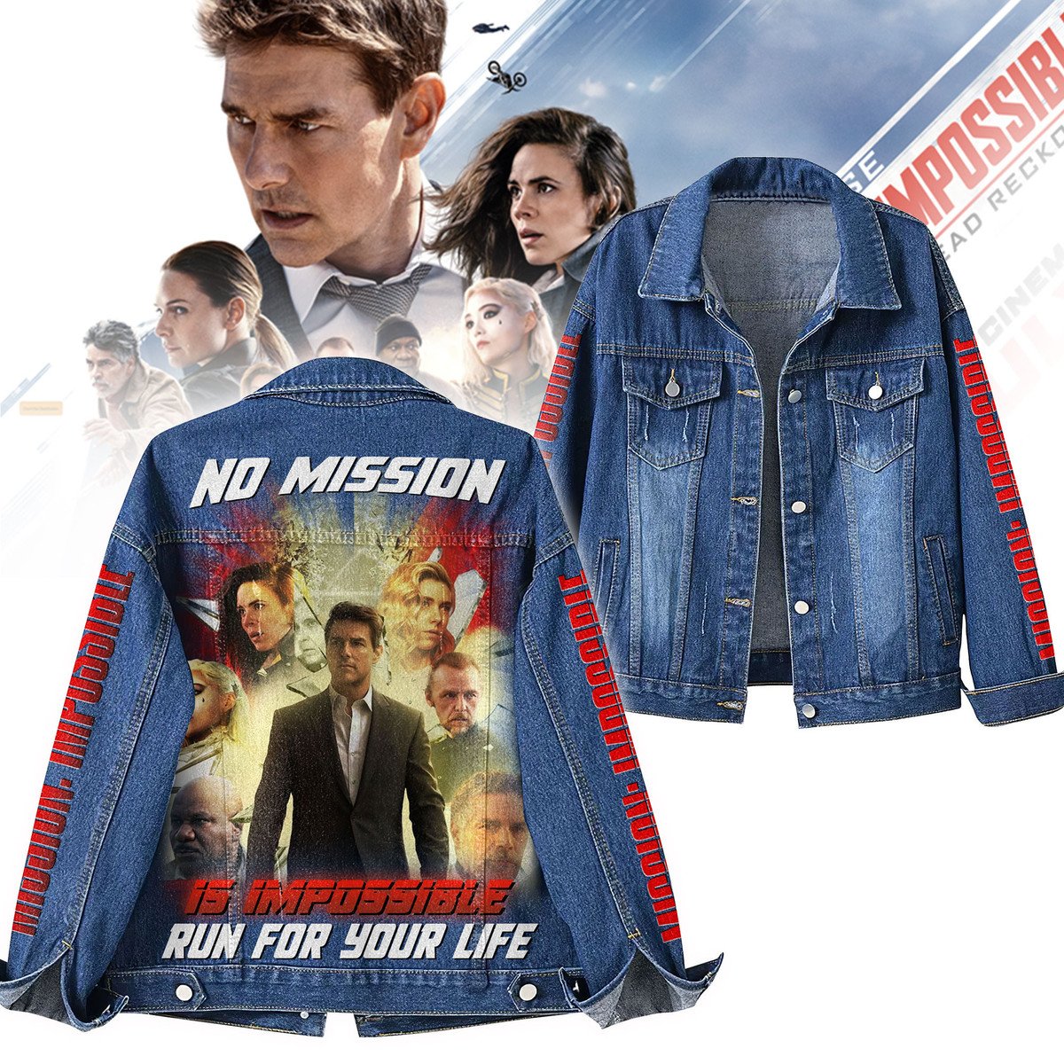 Mission: Impossible – The Final Reckoning 2025 Denim Jacket Mission: Impossible – The Final Reckoning 2025 Denim Jacket