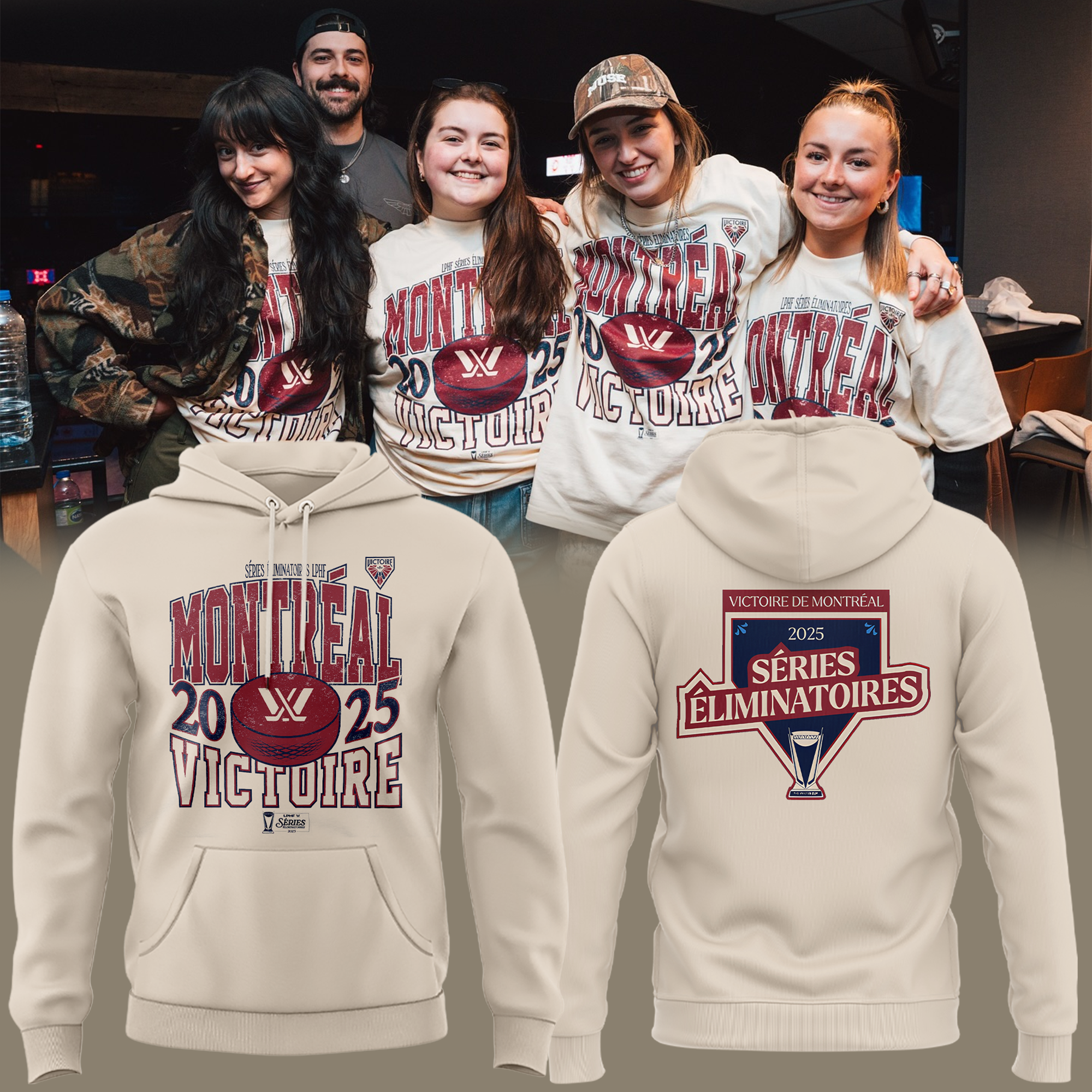 Victoire de Montréal Séries Éliminatoires 2025 Special Hoodie Victoire de Montréal Séries Éliminatoires 2025 Special Hoodie
