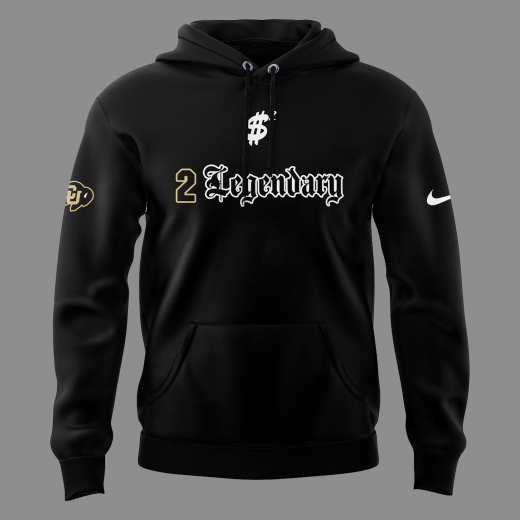 Colorado Buffaloes X Shedeur Sanders 2025 Black Hoodie