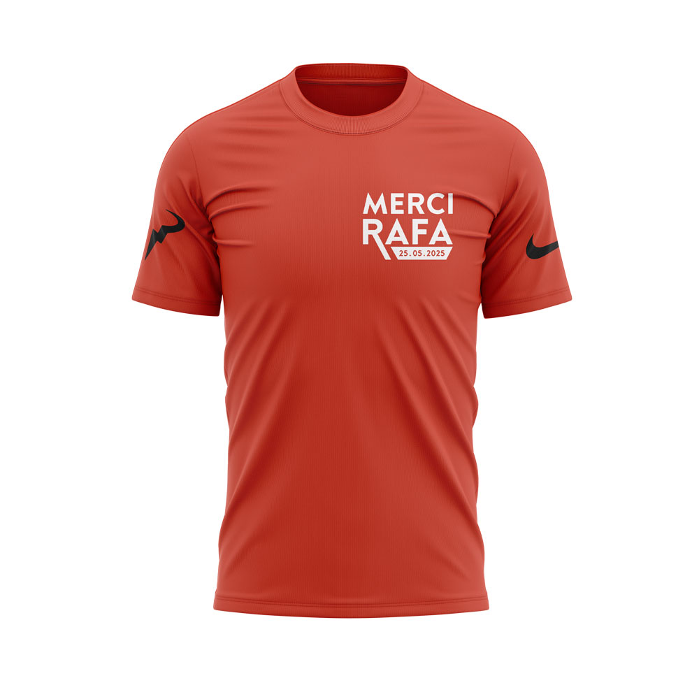Rafa Nadal Roland Garros Tribute 2025 "Merci Rafa" Shirt Rafa Nadal Roland Garros Tribute 2025 "Merci Rafa" Shirt