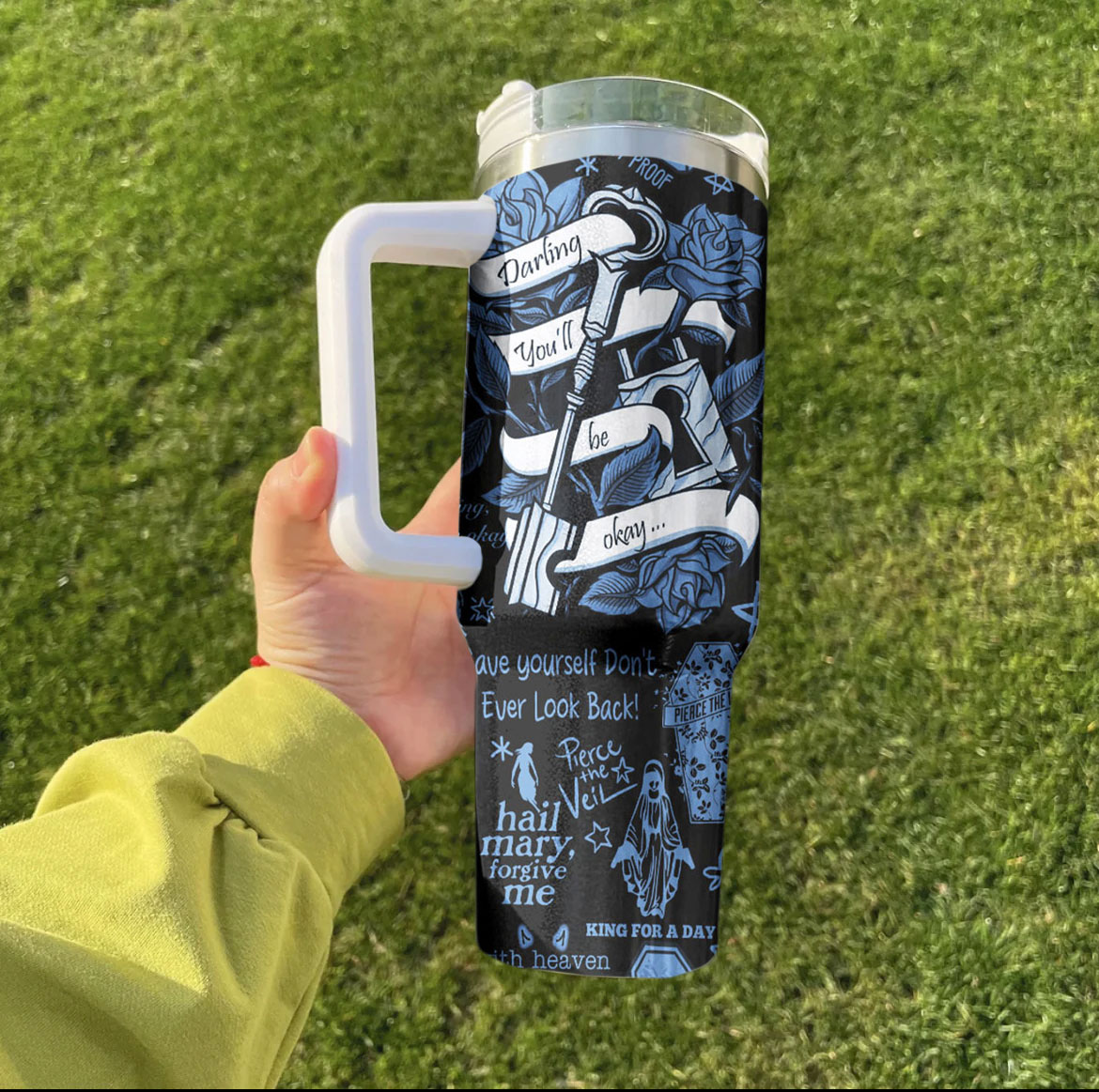 Pierce The Veil Stanley Tumbler Navy Pierce The Veil Stanley Tumbler Navy