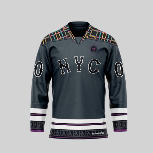 Limited Edition New York Mets Clay Holmes Hockey Jersey 2025