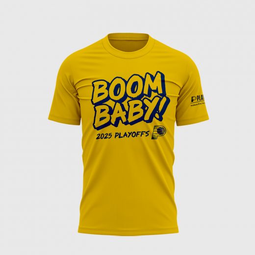 Indiana Pacers Boom Baby GOLD OUT Special Tee