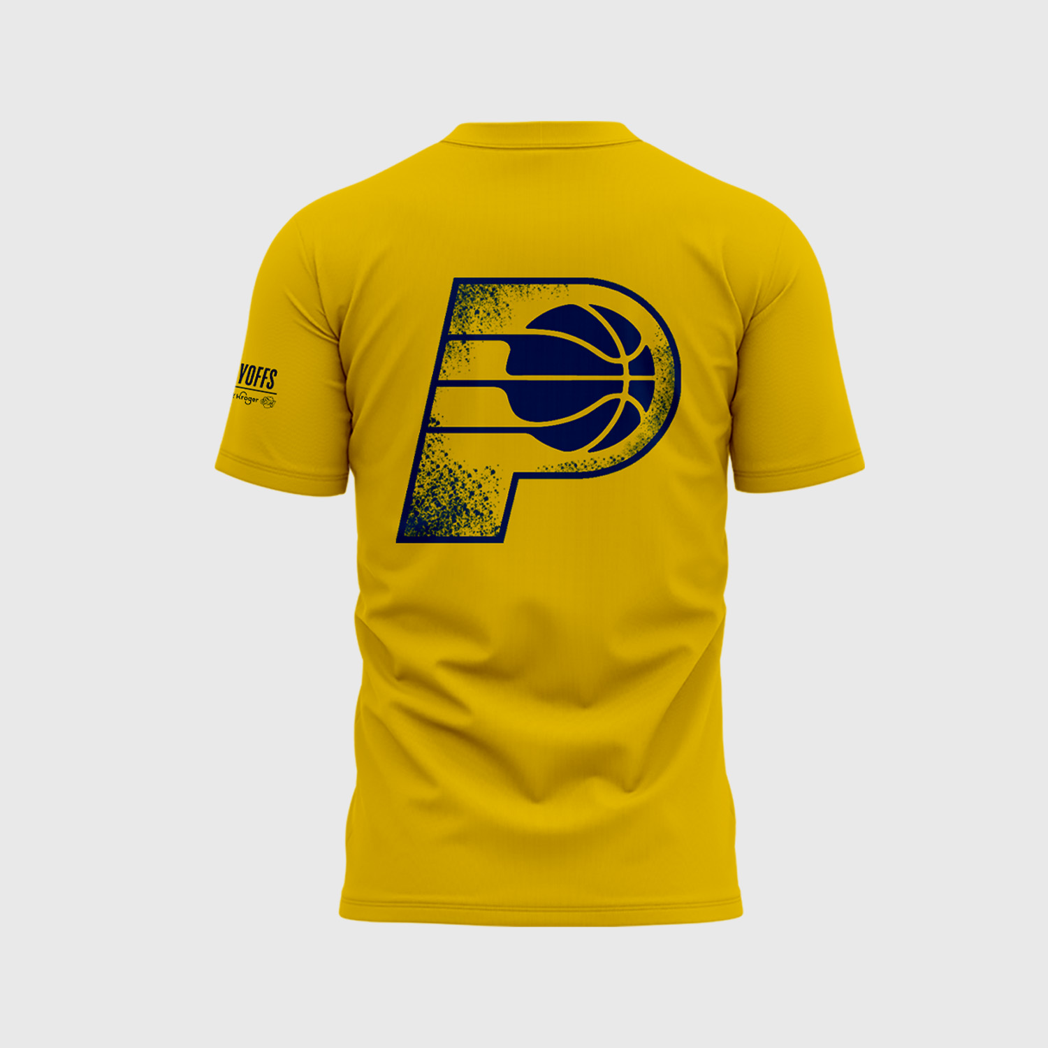 Indiana Pacers Boom Baby GOLD OUT Special Tee Indiana Pacers Boom Baby GOLD OUT Special Tee