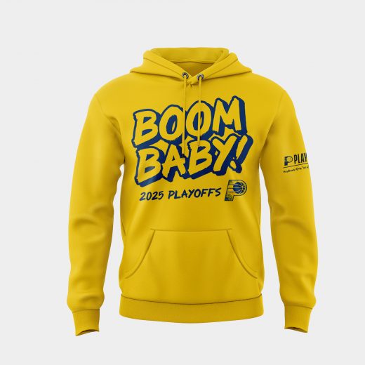 Indiana Pacers Boom Baby GOLD OUT Special Hoodie
