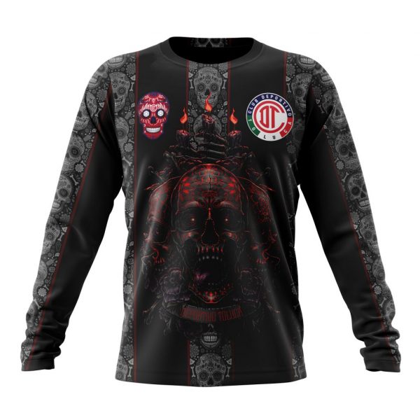 Liga Mx Deportivo Toluca Fc Dia De Muertos Custom Hockey