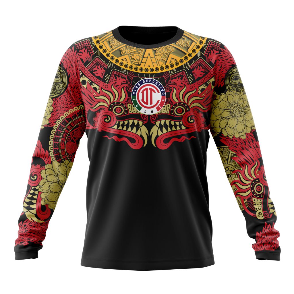 Liga Mx Deportivo Toluca Native Custom Hoodie Liga Mx Deportivo Toluca Native Custom Hoodie