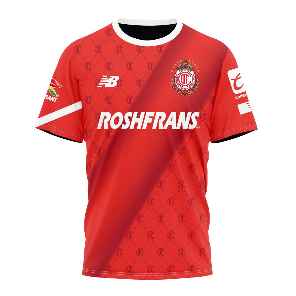 Liga Mx Deportivo Toluca Custom Tshirt Liga Mx Deportivo Toluca Custom Tshirt