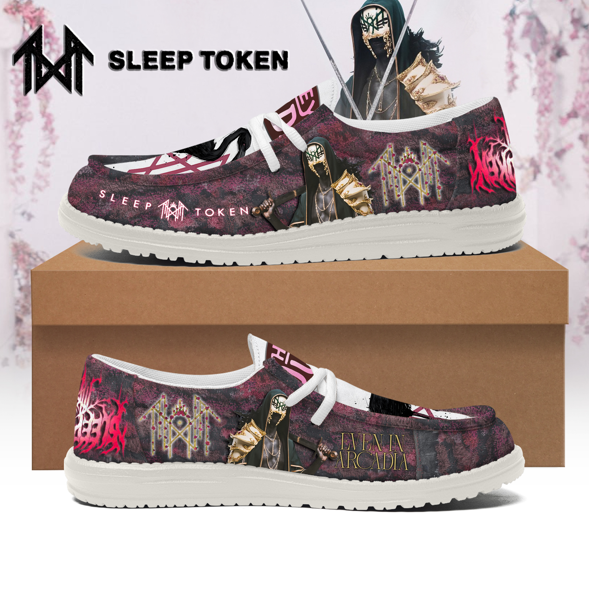 Sleep Token "Even in Arcadia" Loafer Shoes Sleep Token "Even in Arcadia" Loafer Shoes