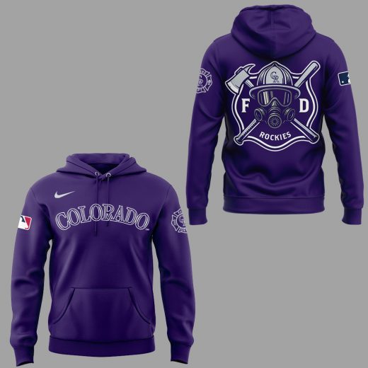 Colorado Rockies x Firefighter Appreciation Night Special Hoodie
