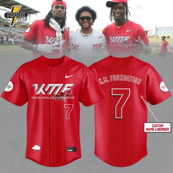Arizona Cardinals Kyler Murray Foundation Personalized Baseball Jersey