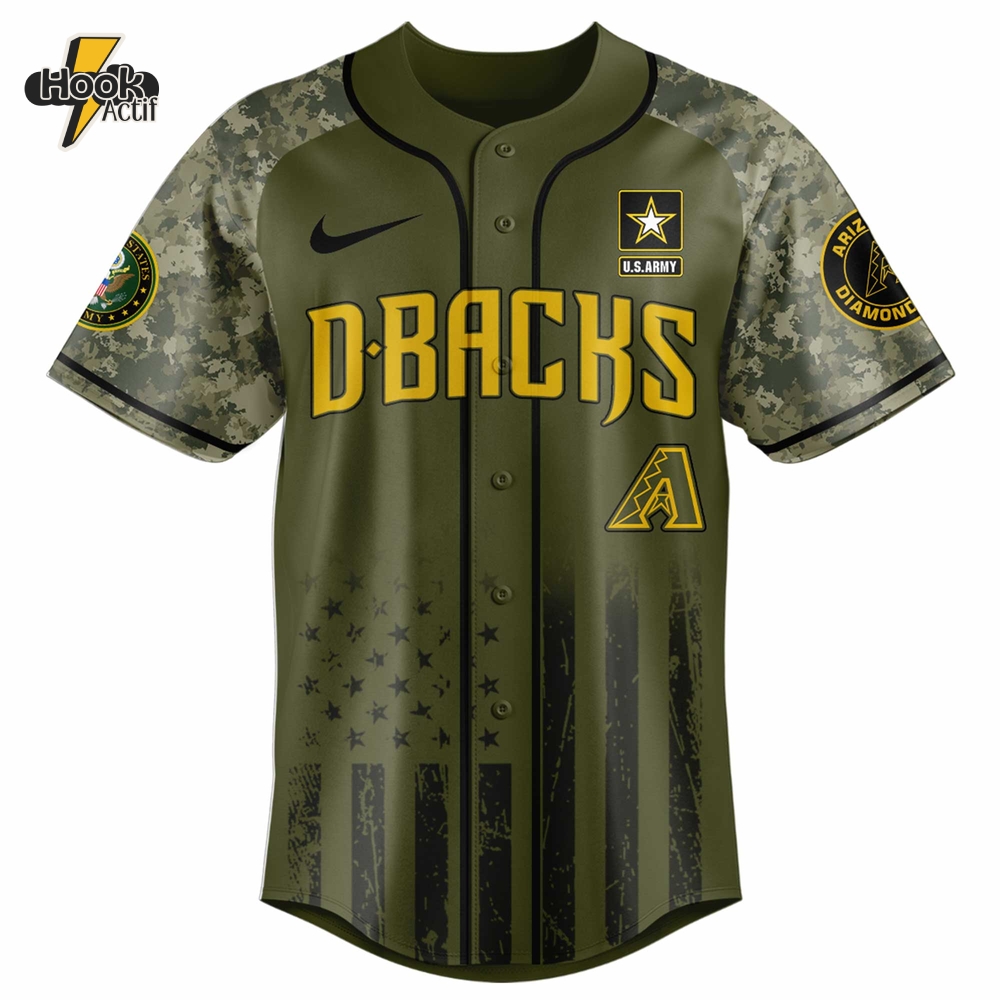 Arizona Diamondbacks MLB x U.S. Army 250th Birthday Celebration Jersey Arizona Diamondbacks MLB x U.S. Army 250th Birthday Celebration Jersey