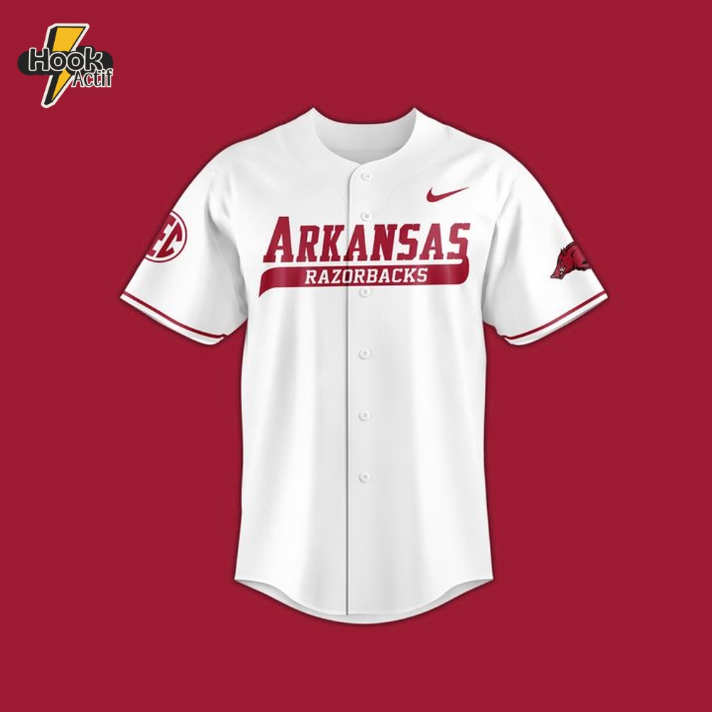 Arkansas Razorback Player Of The Year 2025 Special Baseball Jersey Arkansas Razorback Player Of The Year 2025 Special Baseball Jersey