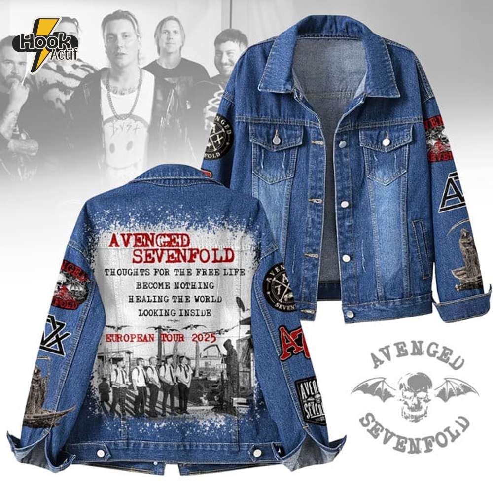 Avenged Sevenfold Denim Jacket Limited Edition Avenged Sevenfold Denim Jacket Limited Edition