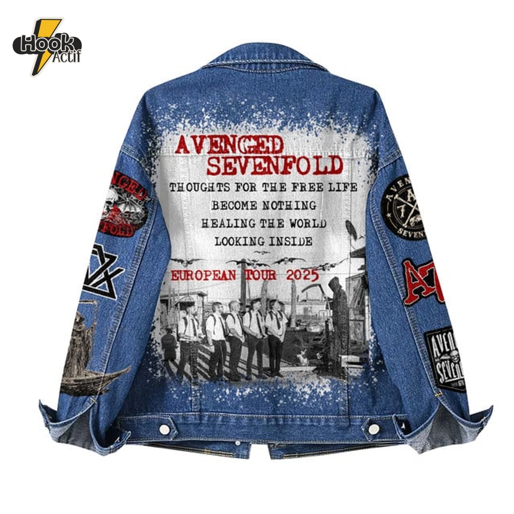 Avenged Sevenfold Denim Jacket Limited Edition Avenged Sevenfold Denim Jacket Limited Edition