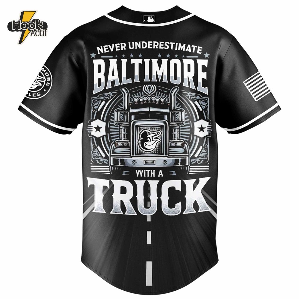Baltimore Orioles Mlb X Truck Driver Appreciation Week Jersey Baltimore Orioles Mlb X Truck Driver Appreciation Week Jersey
