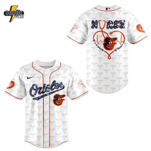 Baltimore Orioles x Nurses Night Special Baseball Jersey