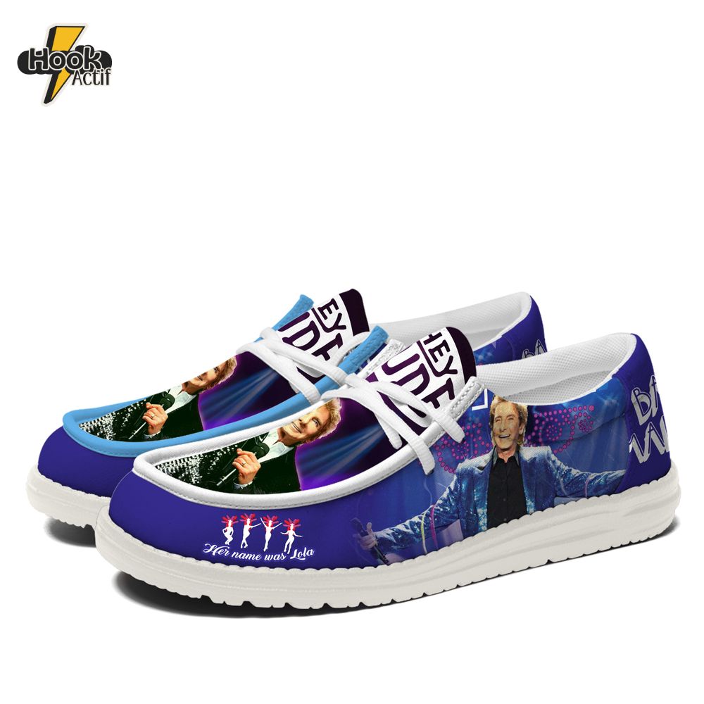 Barry Manilow "Her Name Was Lola" Loafer Shoes Barry Manilow "Her Name Was Lola" Loafer Shoes