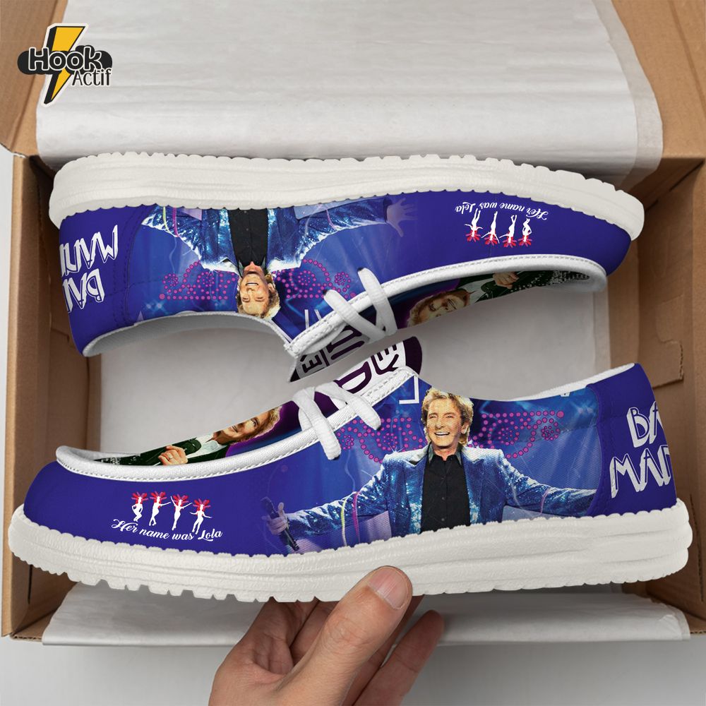 Barry Manilow "Her Name Was Lola" Loafer Shoes Barry Manilow "Her Name Was Lola" Loafer Shoes