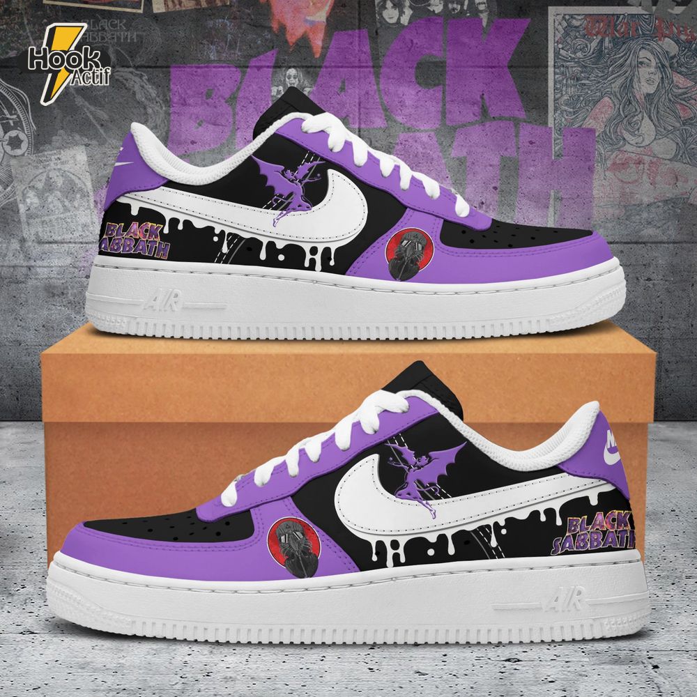 Black Sabbath Air Force 1 Sneaker Black Sabbath Air Force 1 Sneaker