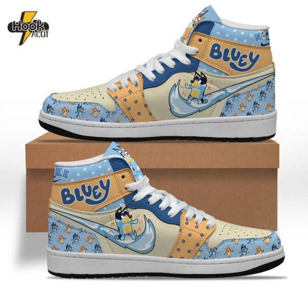 Bluey Air Jordan 1 Sneaker