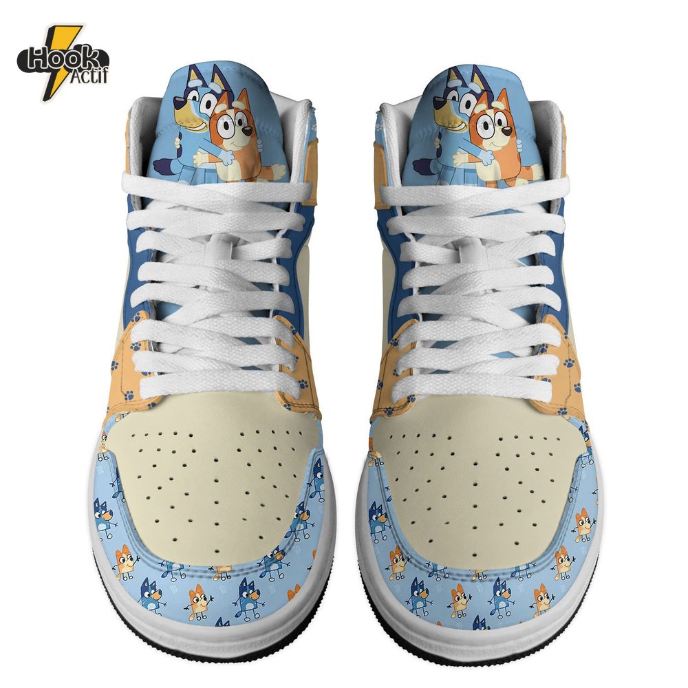 Bluey Air Jordan 1 Sneaker Bluey Air Jordan 1 Sneaker