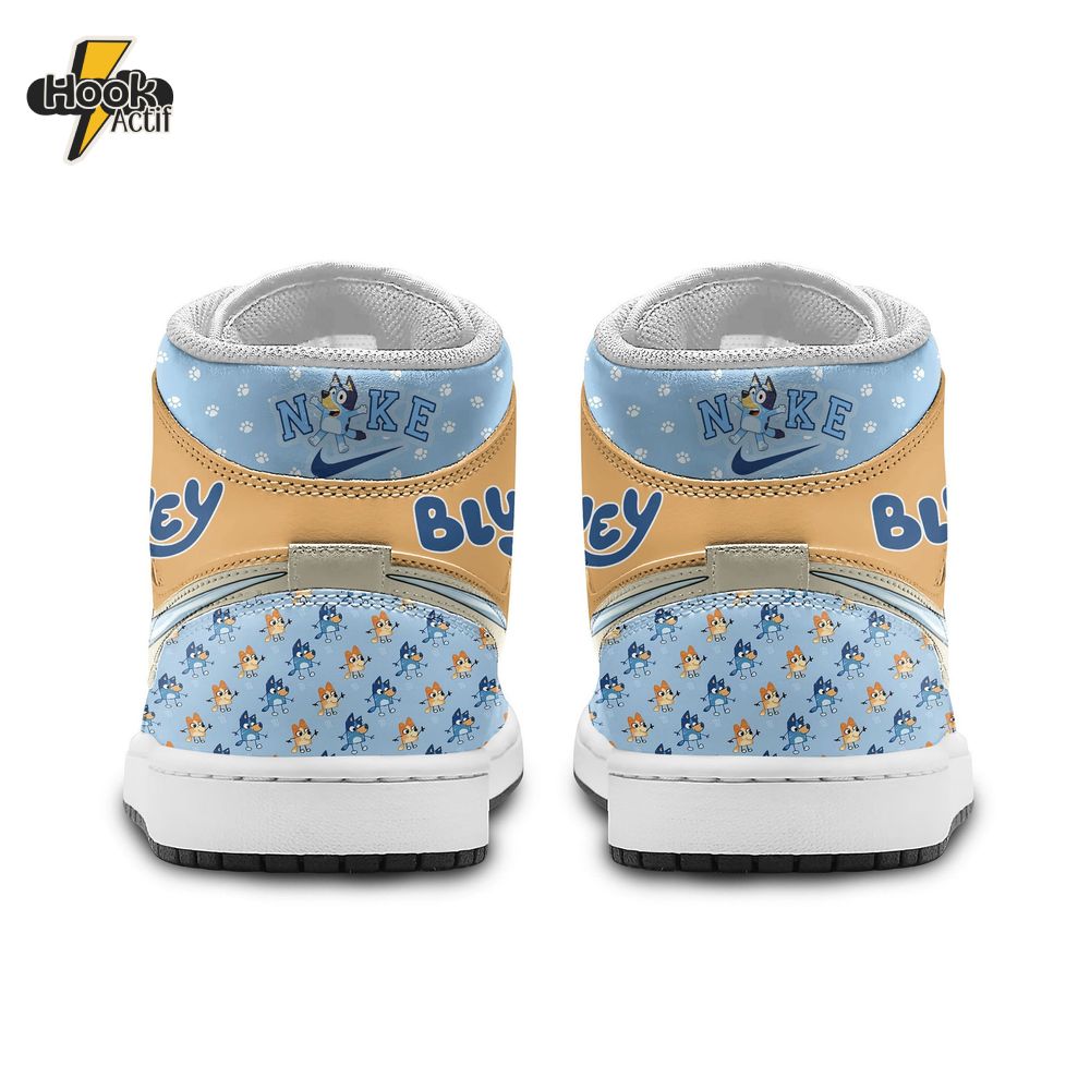 Bluey Air Jordan 1 Sneaker Bluey Air Jordan 1 Sneaker