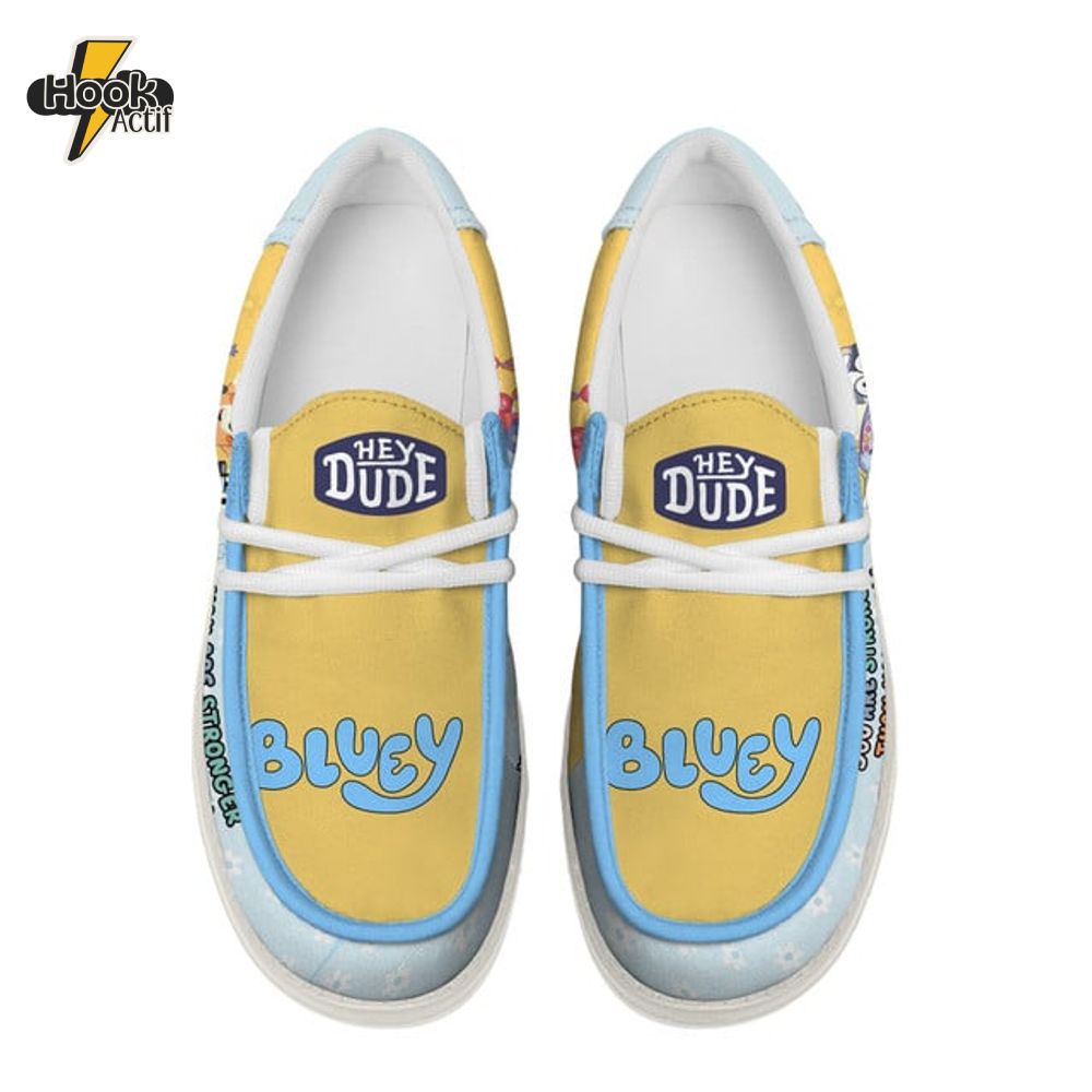 Bluey You Are Stronger Than You Know Loafer Shoes Bluey You Are Stronger Than You Know Loafer Shoes