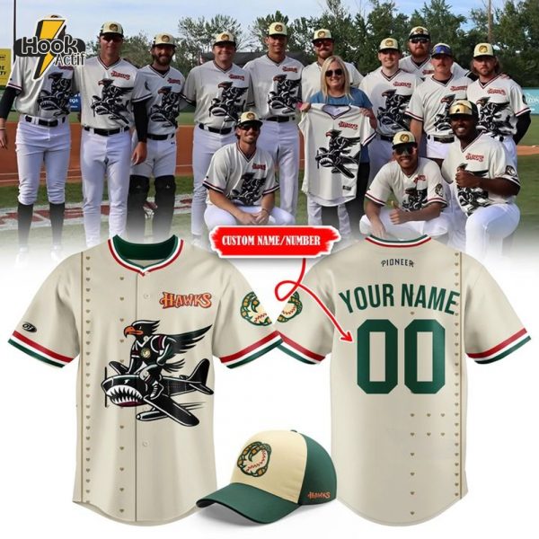 Boise Hawks x Military Appreciation Personalized Baseball Jersey