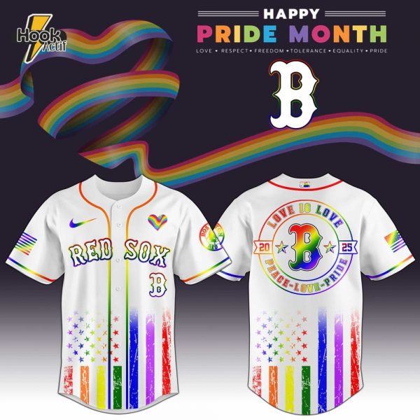 Boston Red Sox MLB x Happy Pride Month Jersey 2025
