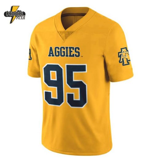 Brad Holmes X North Carolina Tar Heels A&t 2025 Football Jersey