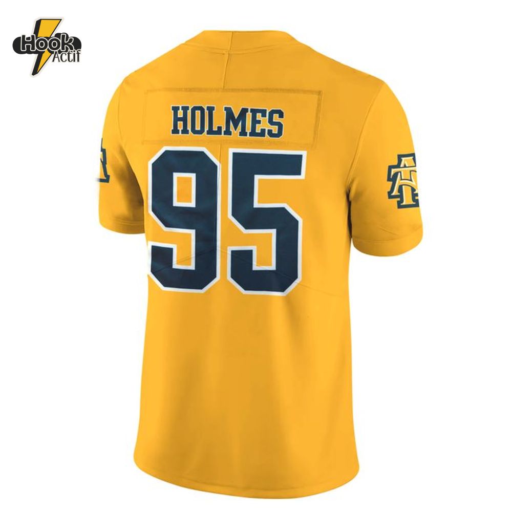 Brad Holmes X North Carolina Tar Heels A&t 2025 Football Jersey Brad Holmes X North Carolina Tar Heels A&t 2025 Football Jersey