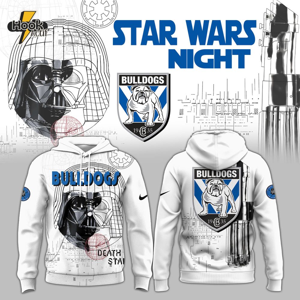 Canterbury Bulldogs x Star Wars Death Star Hoodie Canterbury Bulldogs x Star Wars Death Star Hoodie
