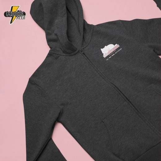 Cat Mom Mode Activated zip hoodie