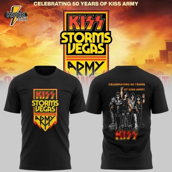 Celebrating 50 Years Of Kiss Army Special Edition Shirt