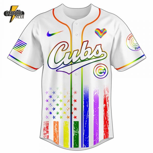 Chicago Cubs MLB x Happy Pride Month Jersey 2025 – Buy Online at HookActif.com