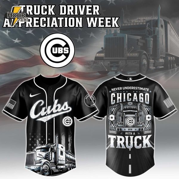 Chicago Cubs Mlb X Truck Driver Appreciation Week Jersey