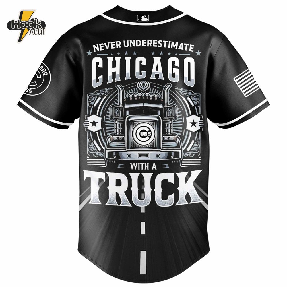 Chicago Cubs Mlb X Truck Driver Appreciation Week Jersey Chicago Cubs Mlb X Truck Driver Appreciation Week Jersey