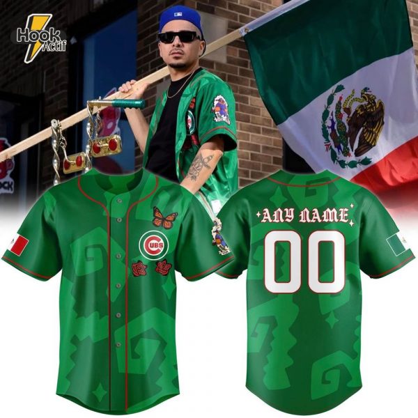 Chicago Cubs X Mexican Heritage 2025 Green Baseball Jersey