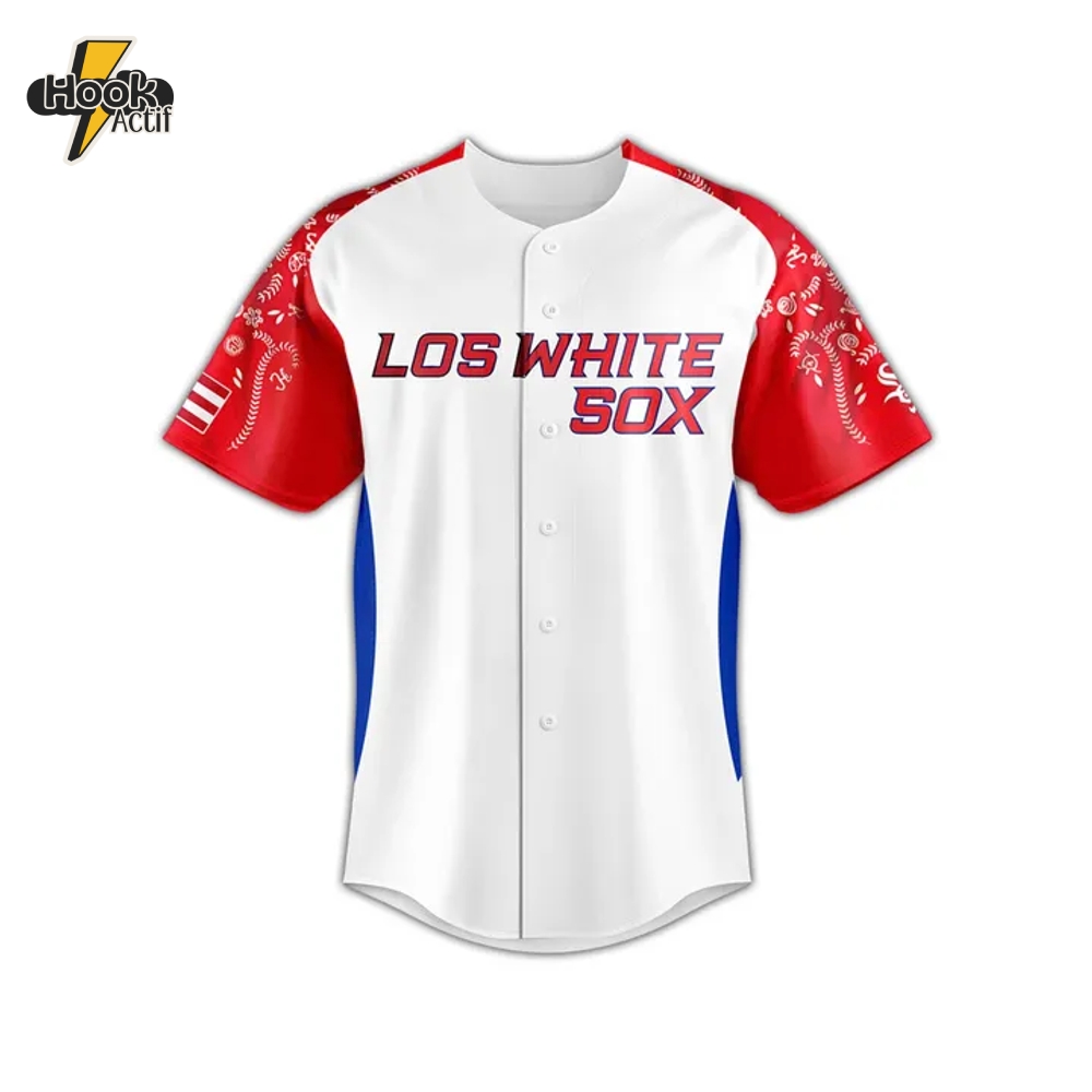 Chicago White Sox Puerto Rican Heritage Night 2025 Special Baseball Jersey Chicago White Sox Puerto Rican Heritage Night 2025 Special Baseball Jersey
