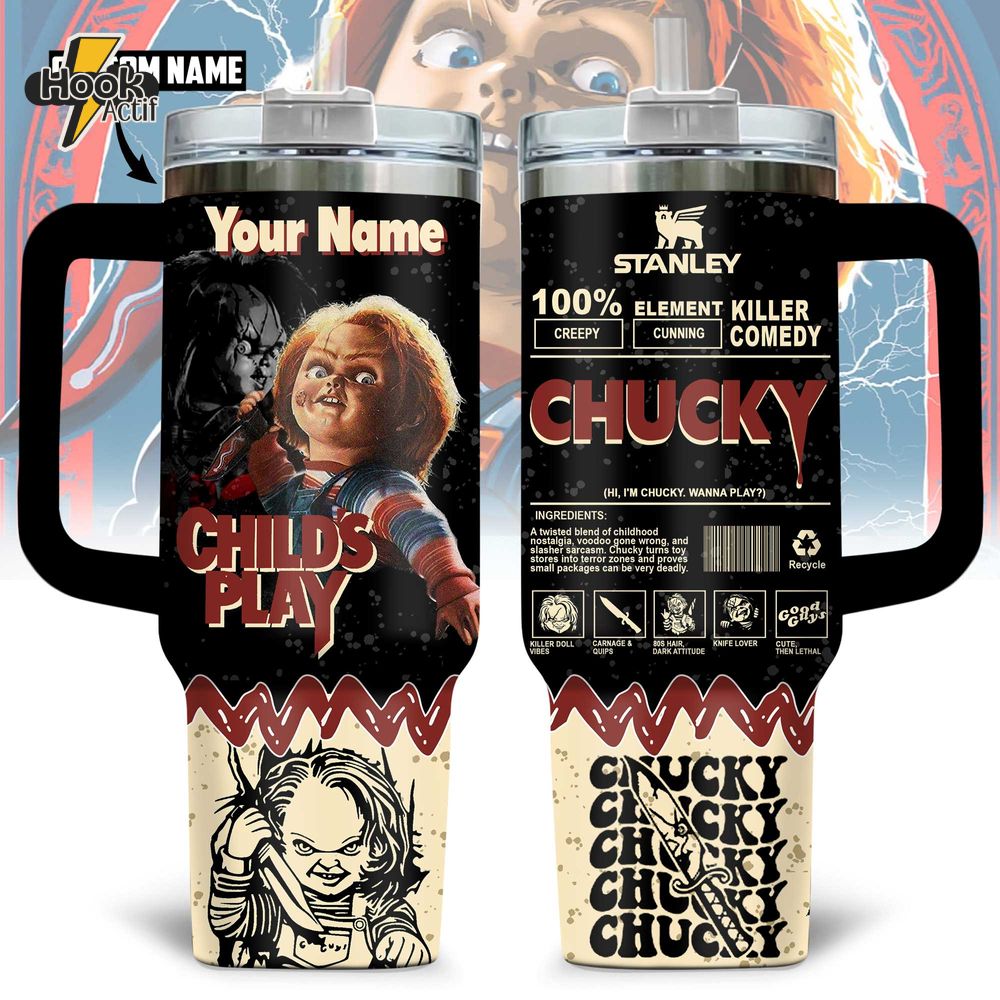 Chucky Killer Comedy Child's Play Stanley Tumbler Chucky Killer Comedy Child's Play Stanley Tumbler
