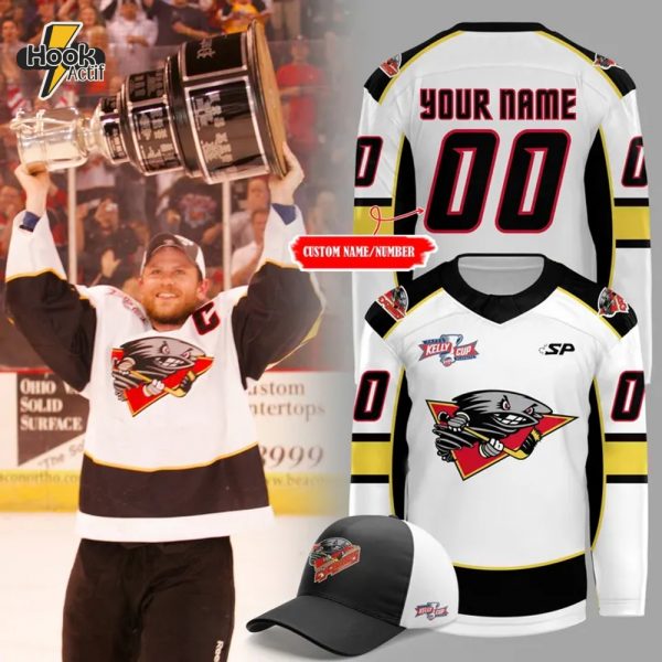 Cincinnati Cyclones Stanley Cup 2025 Playoffs Personalized Hockey Jersey