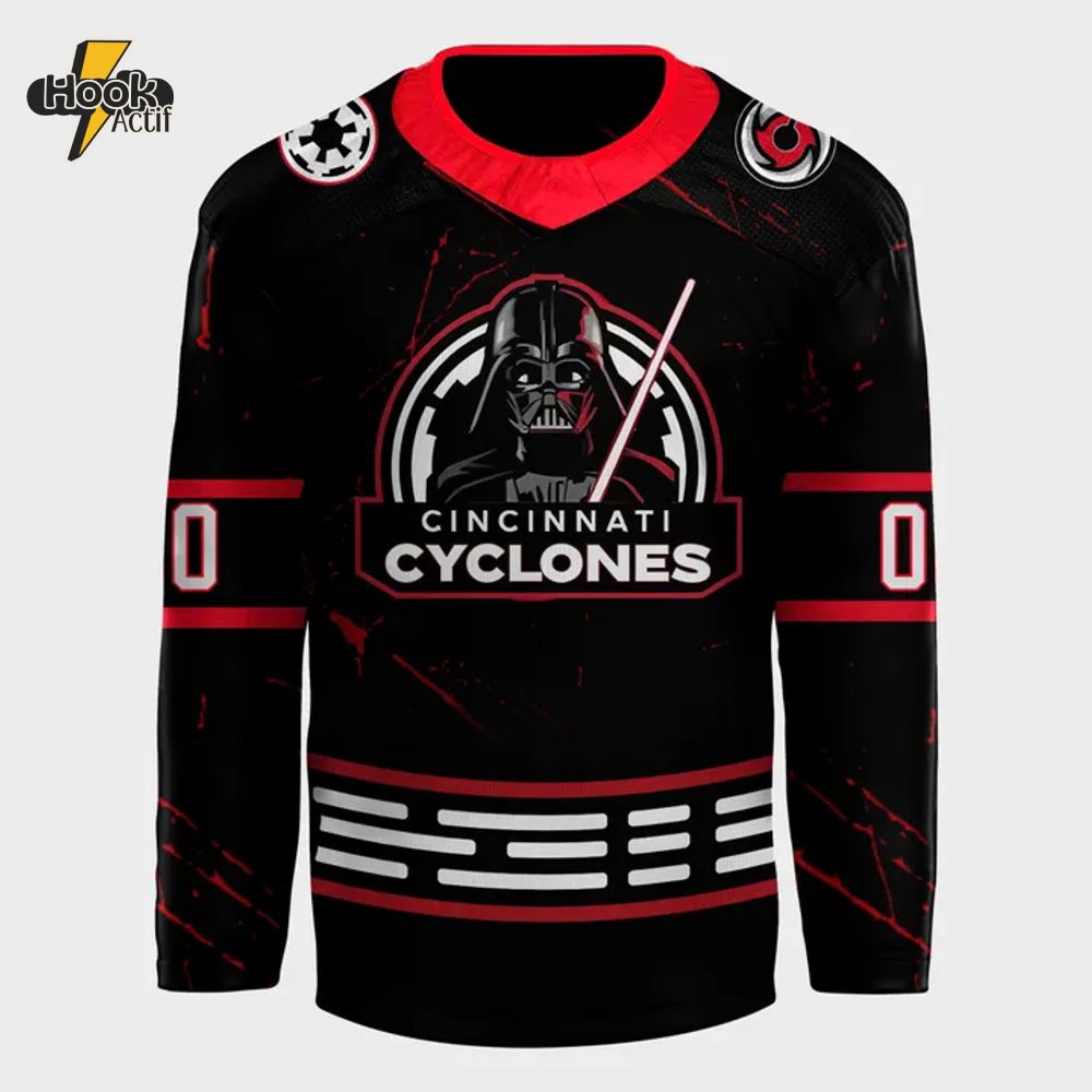 Cincinnati Cyclones x Star Wars 2025 Limited Edition Jersey Cincinnati Cyclones x Star Wars 2025 Limited Edition Jersey