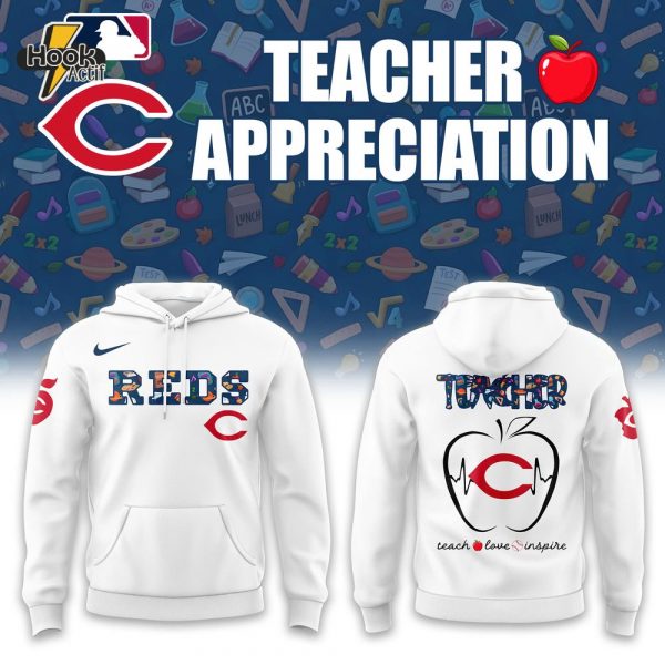 Cincinnati Reds x Teacher Appreciation Special Edition Hoodie