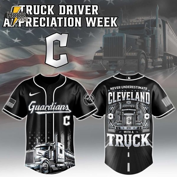 Cleveland Guardians Mlb X Truck Driver Appreciation Week Jersey