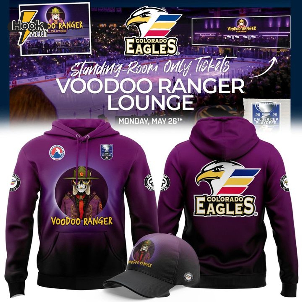 Colorado Eagles x Voodoo Ranger Lounge Special New Hoodie Colorado Eagles x Voodoo Ranger Lounge Special New Hoodie