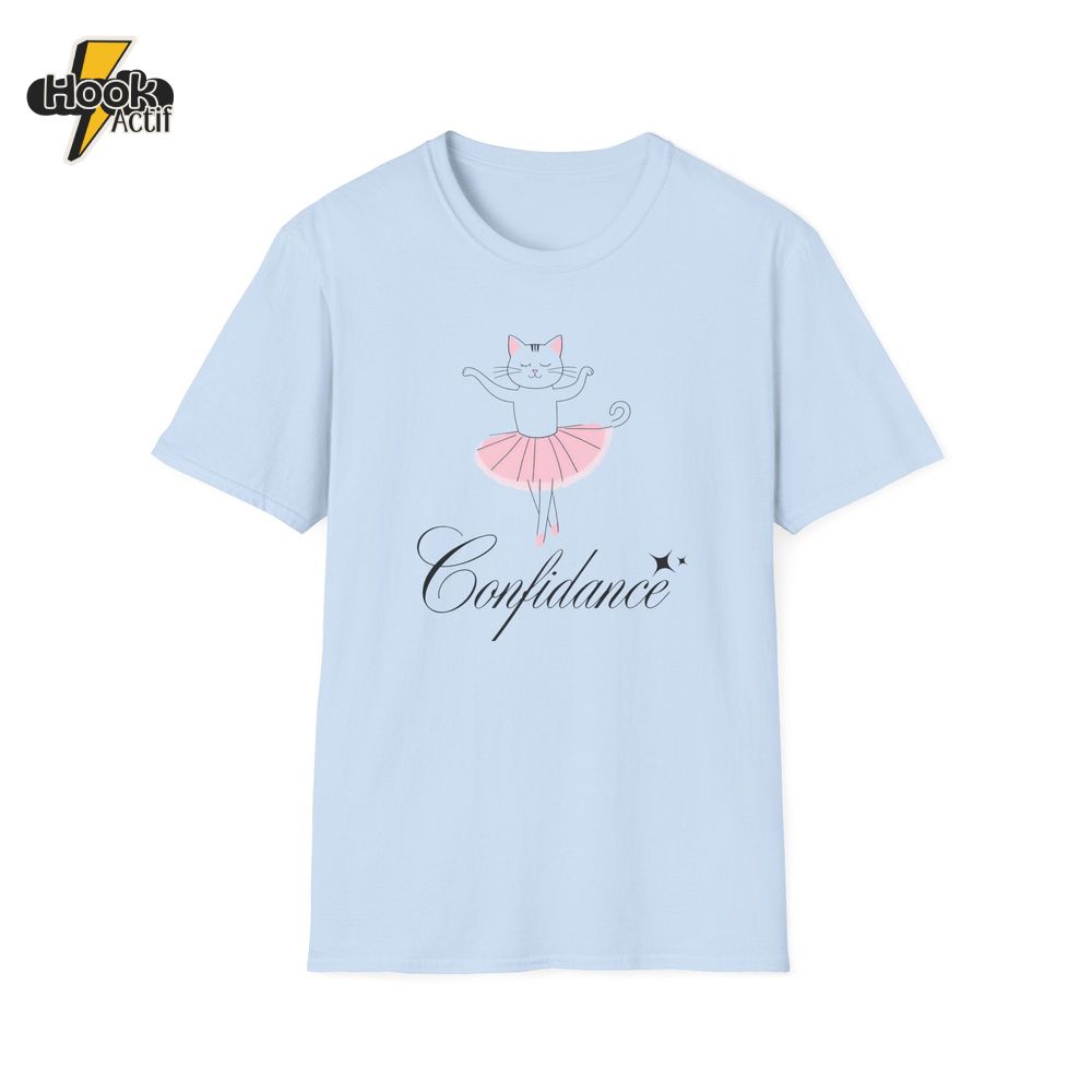 Confidance Ballerina Cat T-Shirt Confidance Ballerina Cat T-Shirt